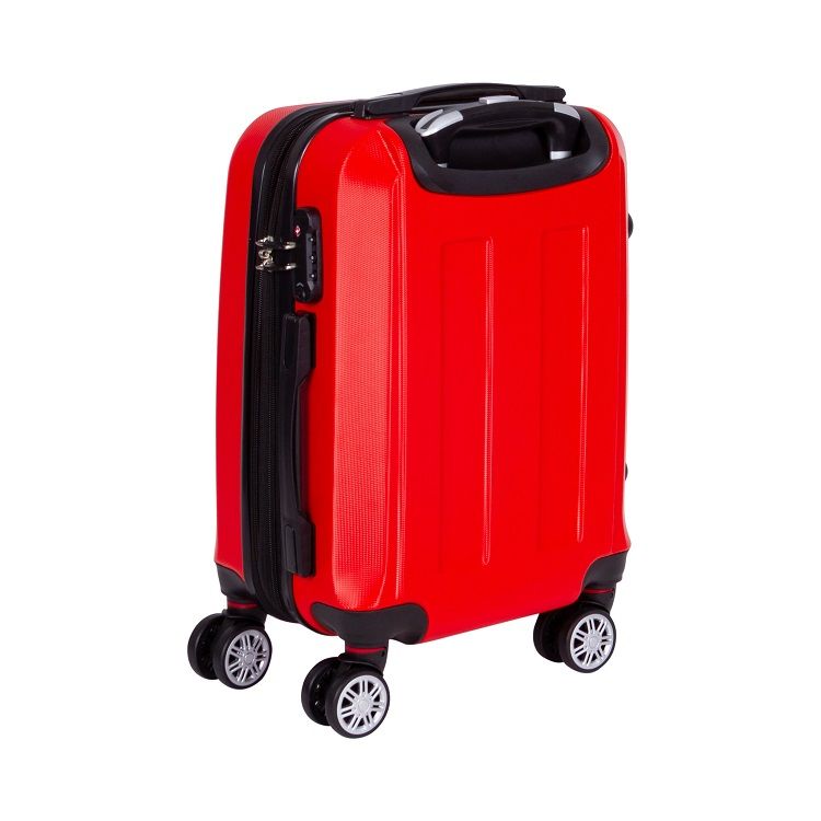 Mala Travelux St. Moritz Média 23 kg Vermelha  - Expansível e Cadeado TSA