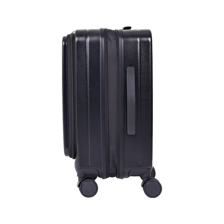 Mala com Porta Notebook Pequena 10 kg Travelux San Bernardino Preta