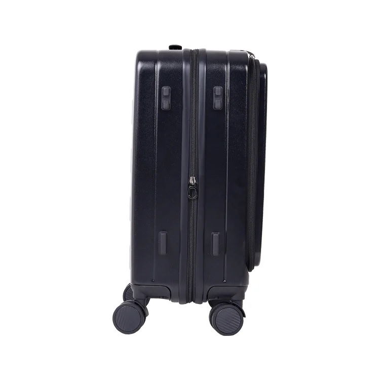 Mala com Porta Notebook Pequena 10 kg Travelux San Bernardino Preta