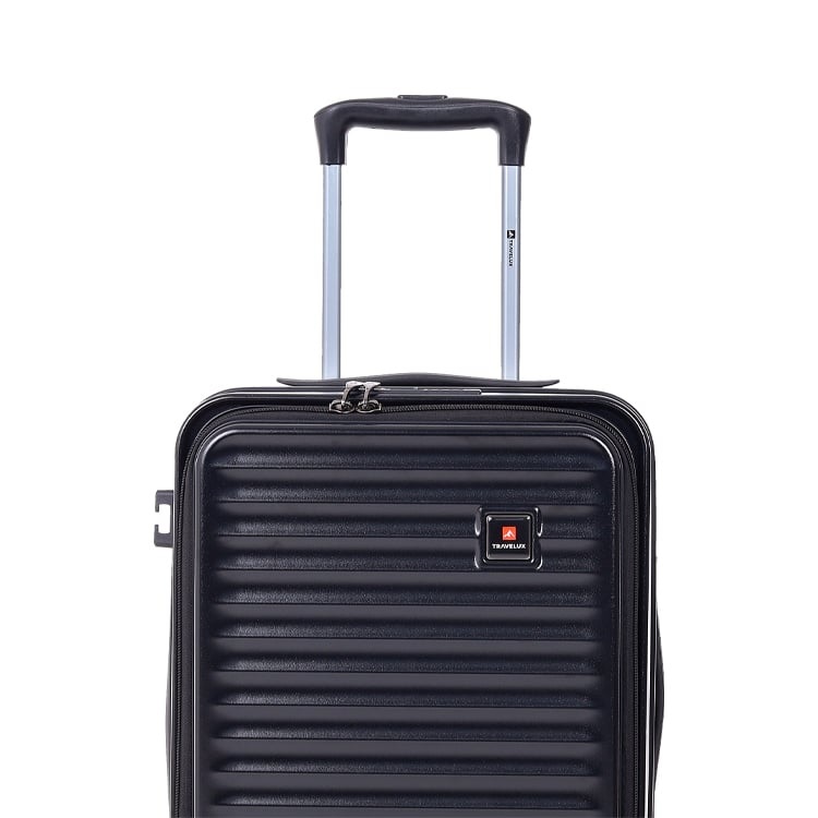 Mala com Porta Notebook Pequena 10 kg Travelux San Bernardino Preta