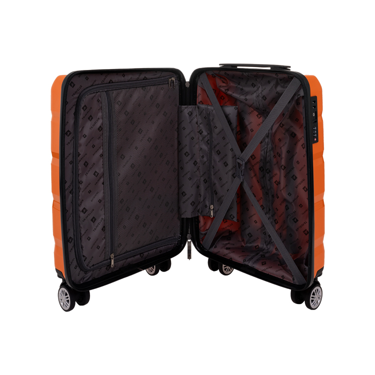 Mala de Viagem Grande 32 kg Travelux Zurich - Polipropileno Laranja