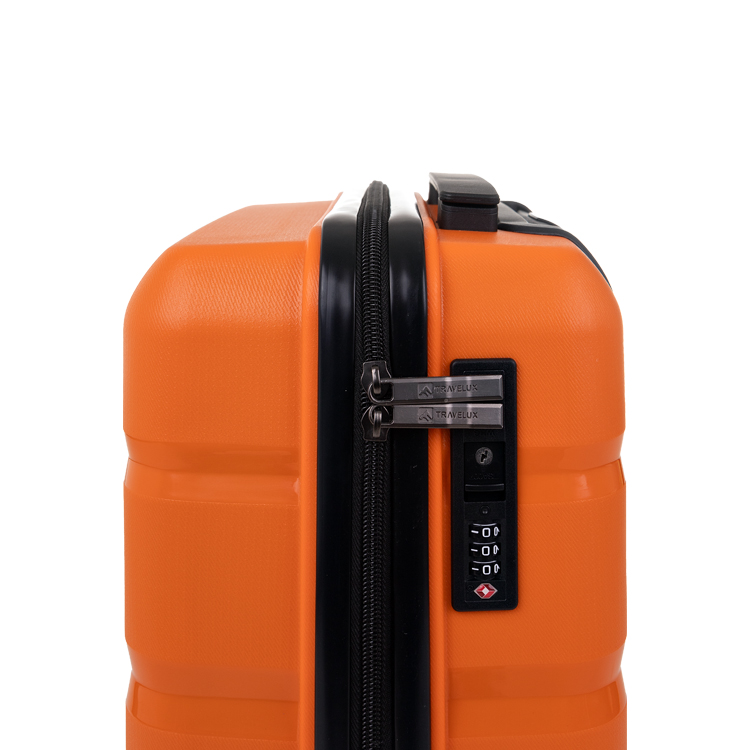 Mala de Viagem Grande 32 kg Travelux Zurich - Polipropileno Laranja