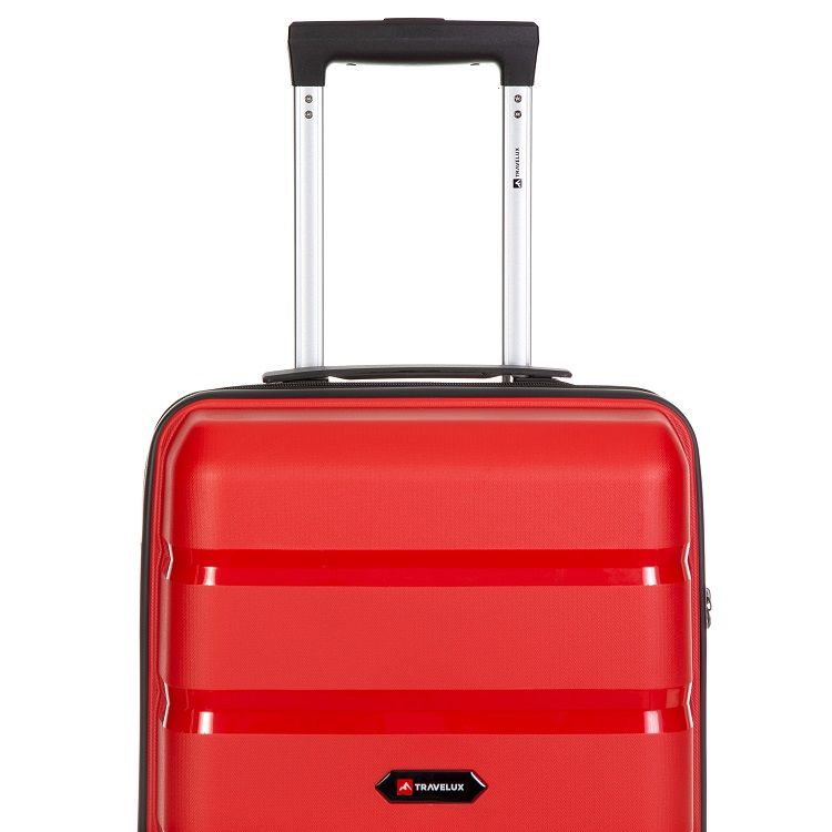 Mala de Viagem 23 kg Média Travelux Zurich II - Polipropileno Vermelha
