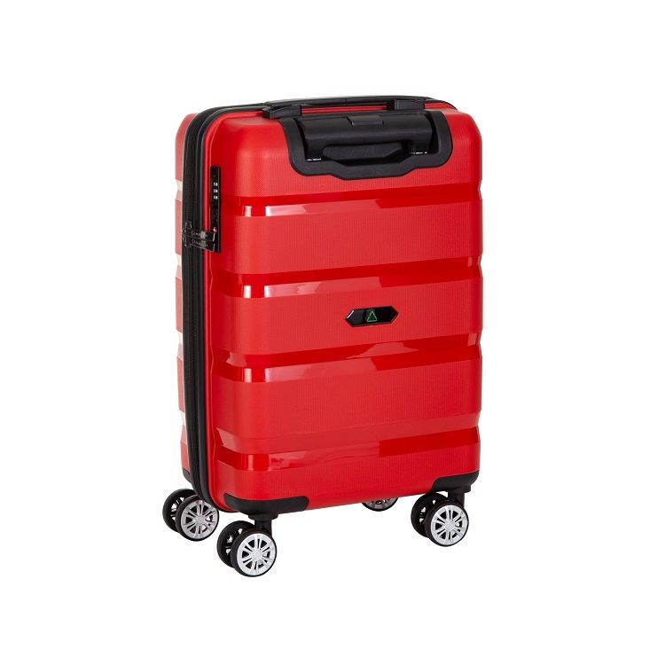 Mala de Viagem 23 kg Média Travelux Zurich II - Polipropileno Vermelha