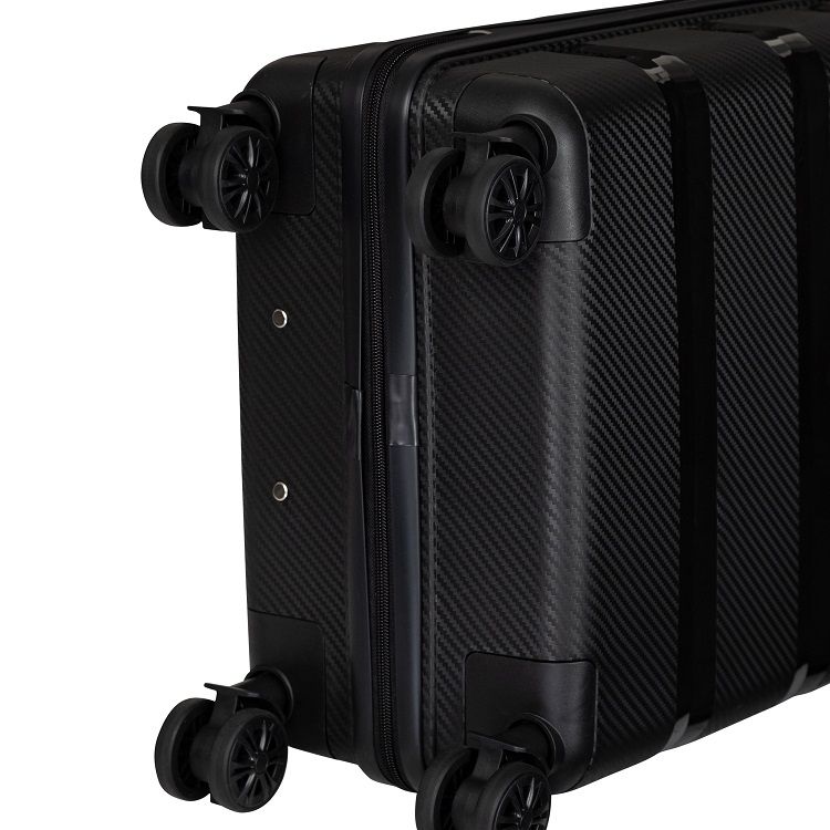 Mala de Viagem 23 kg Média Travelux Lucerne – Polipropileno Preta - 4