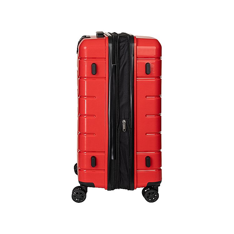 Mala Travelux St. Gallen Grande 32 kg Vermelha - Expansível e Cadeado TSA