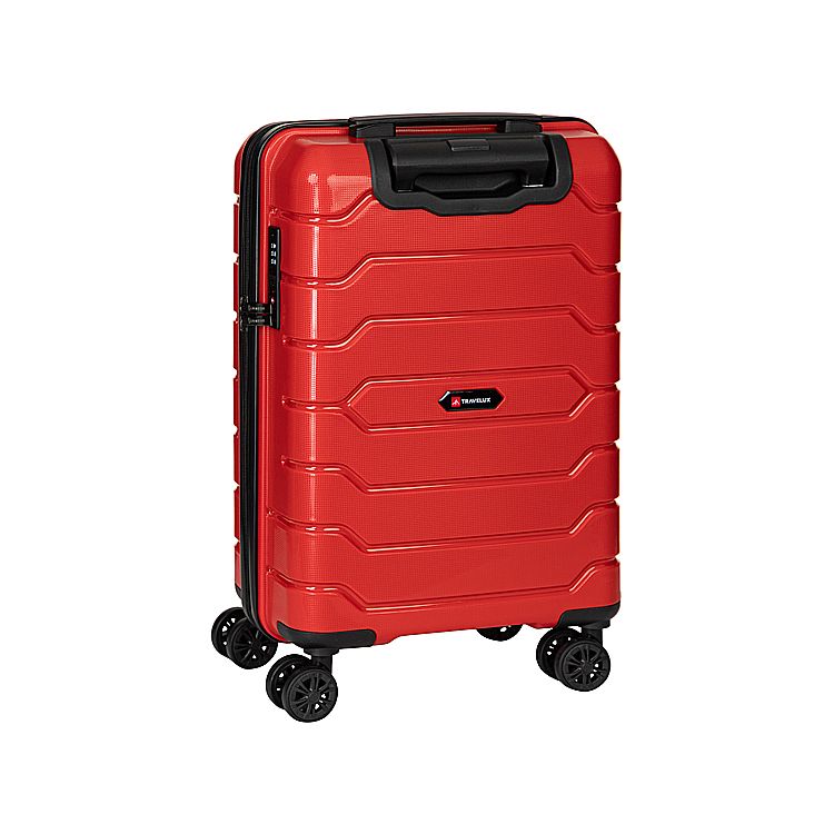 Mala Travelux St. Gallen Grande 32 kg Vermelha - Expansível e Cadeado TSA