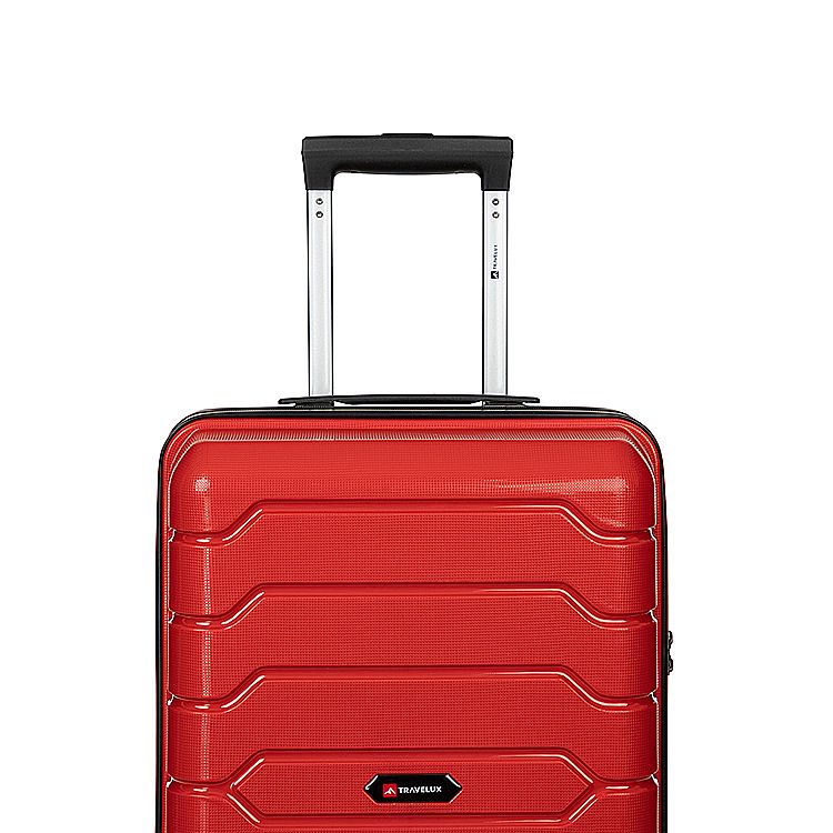 Mala Travelux St. Gallen Grande 32 kg Vermelha - Expansível e Cadeado TSA