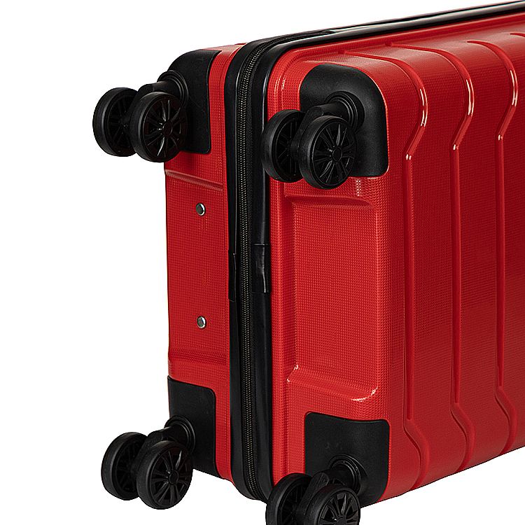 Mala Travelux St. Gallen Grande 32 kg Vermelha - Expansível e Cadeado TSA
