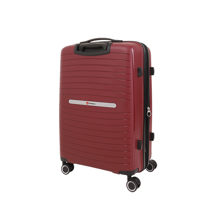 Mala Travelux Glarus Média 23 kg Vinho - Expansível e Cadeado TSA