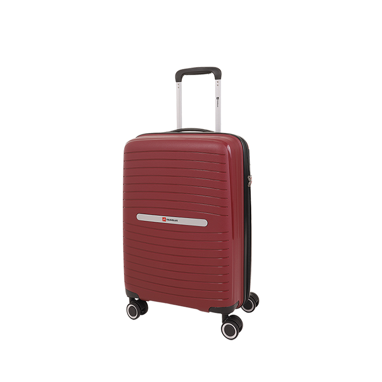 Mala Travelux Glarus Pequena 10 kg Vinho - Cadeado TSA