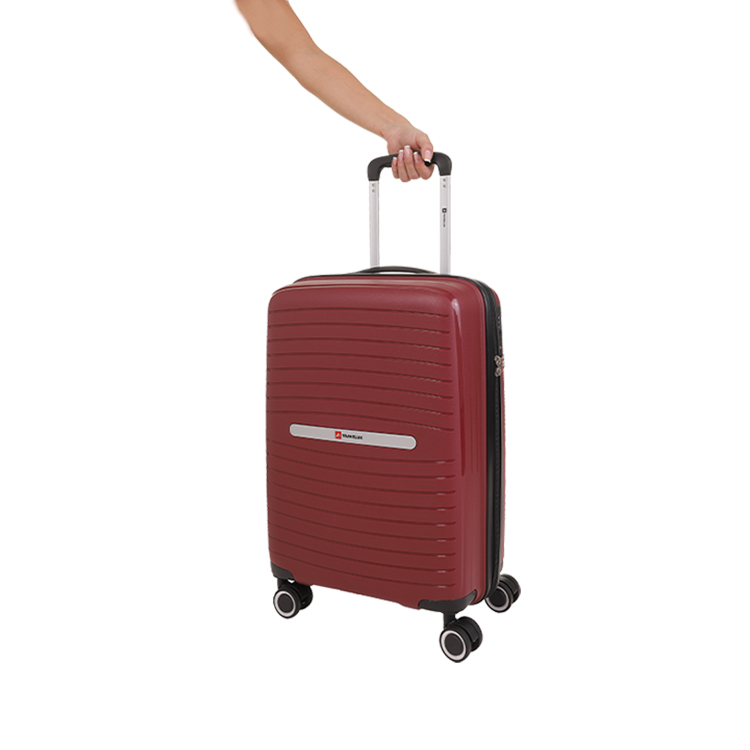 Mala Travelux Glarus Pequena 10 kg Vinho - Cadeado TSA