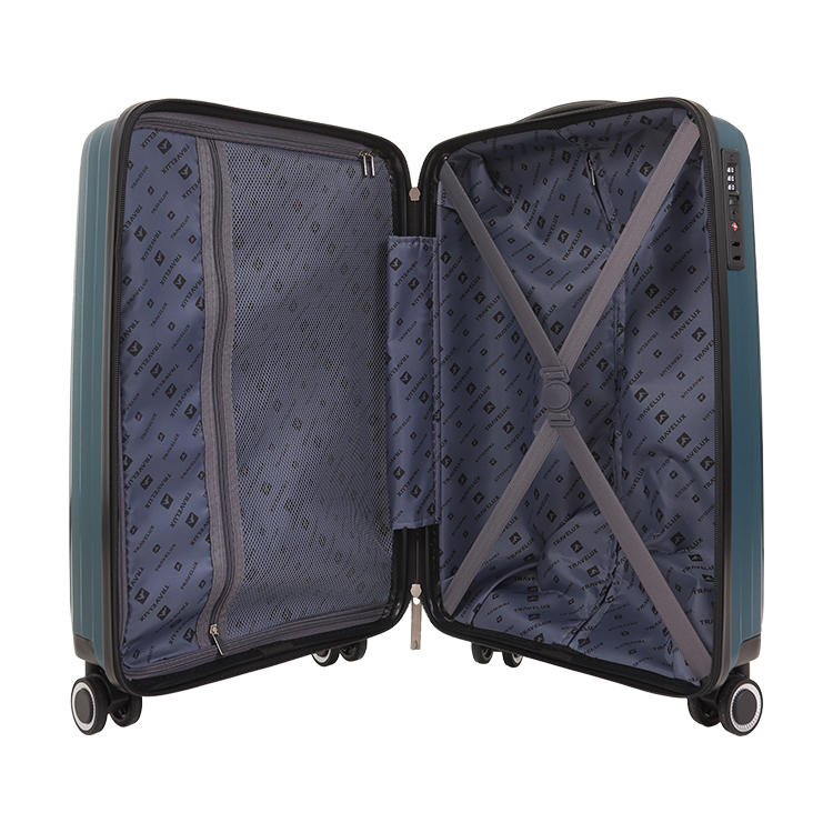 Mala Travelux Glarus Grande 32 kg Verde Escuro - Expansível e Cadeado TSA