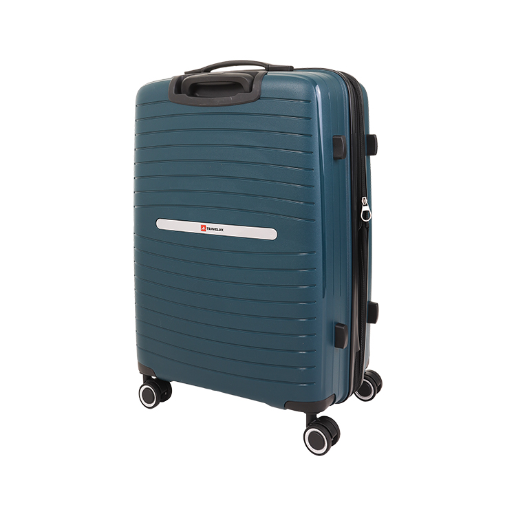 Mala Travelux Glarus Média 23 kg Verde Escuro - Expansível e Cadeado TSA