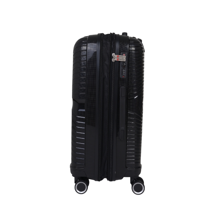 Mala Media Travelux Grindelwald para 12 garrafas de vinho Preta - 1