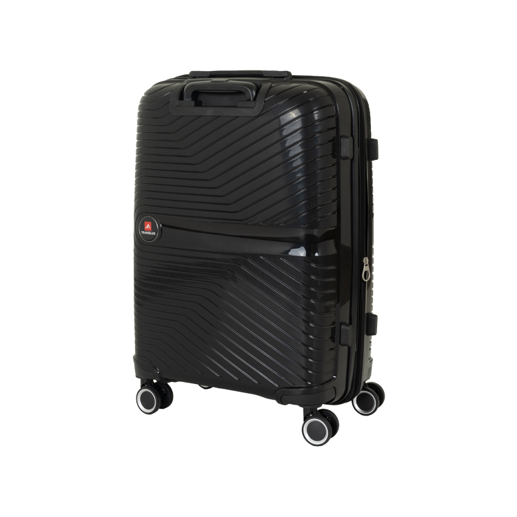 Mala Media Travelux Grindelwald para 12 garrafas de vinho Preta - 3