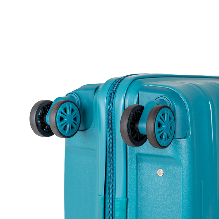 Mala de Viagem 23 kg Média Travelux Basel II - Polipropileno Azul Petroleo