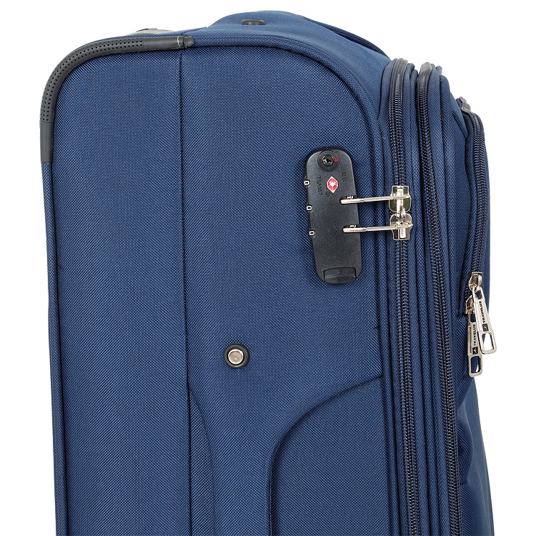 Mala Travelux Geneva II Grande 32 kg Super Leve Azul