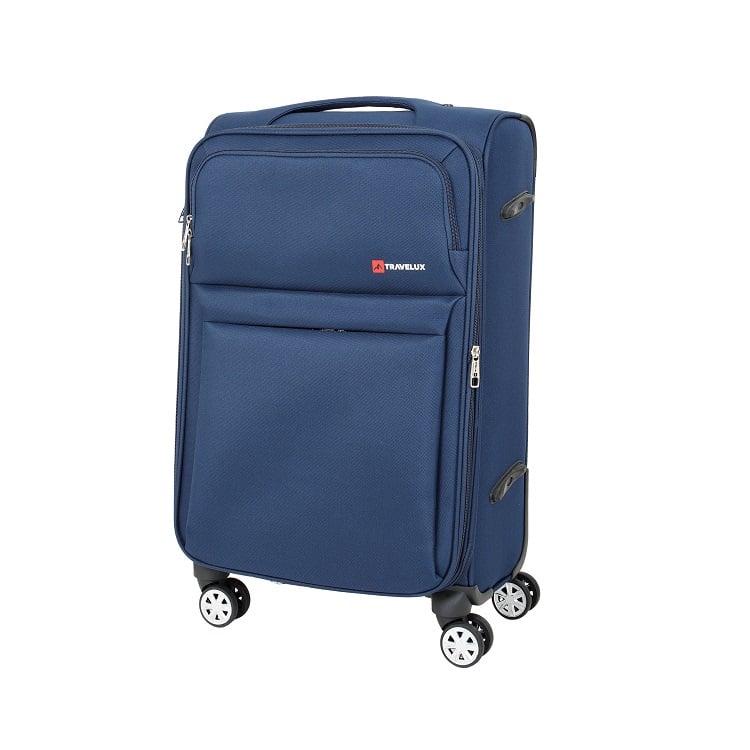 Mala de Viagem 23 kg Média Super Leve Travelux Geneva Azul