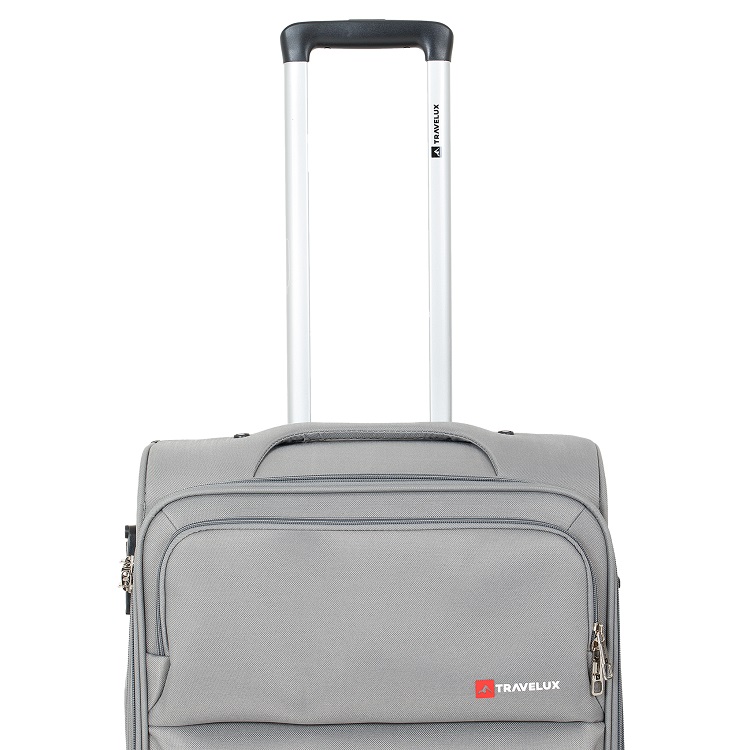 Mala de Viagem 10 kg Pequena  Travelux Geneva II Super Leve Cinza