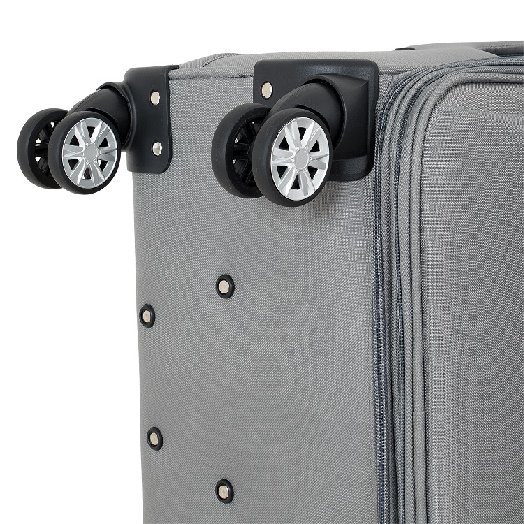 Mala de Viagem Grande 32 kg Travelux Geneva II Super Leve Cinza