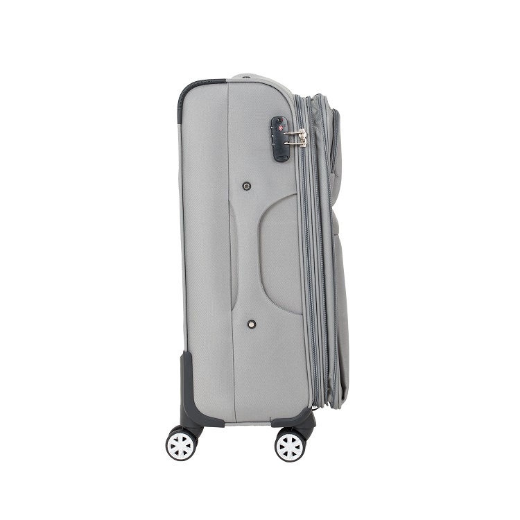 Mala de Viagem Grande 32 kg Travelux Geneva II Super Leve Cinza