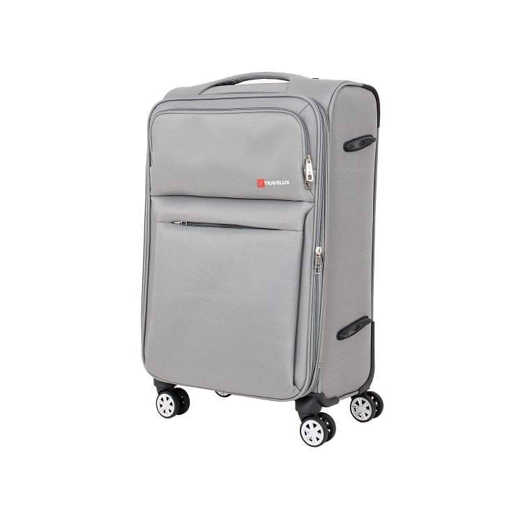 Mala Travelux Geneva II Média 23 kg Super Leve Cinza