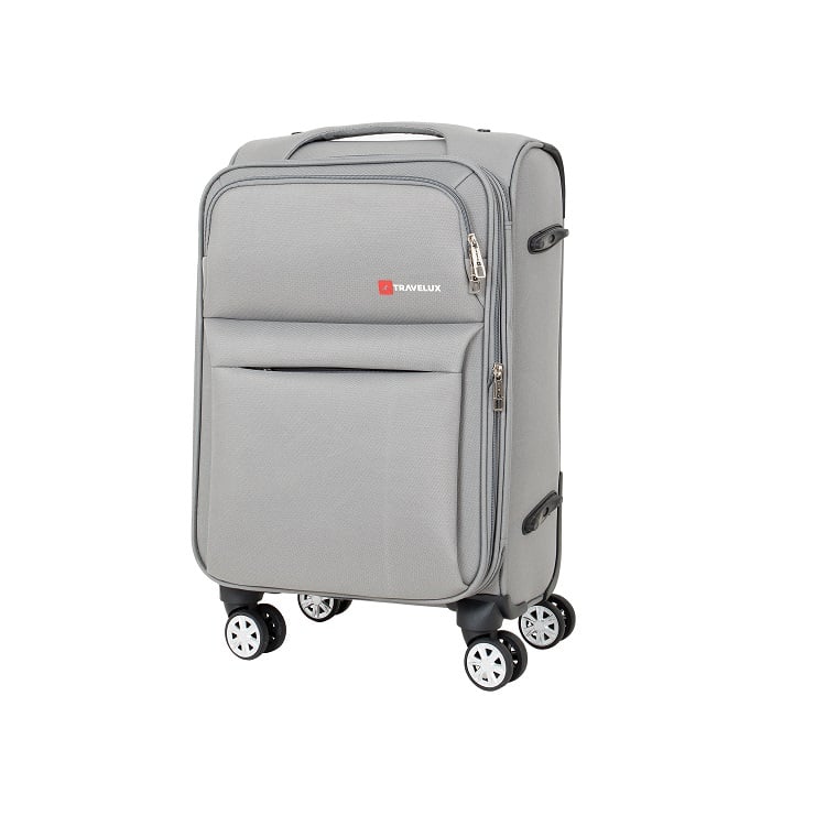 Mala de Viagem 10 kg Pequena  Travelux Geneva II Super Leve Cinza