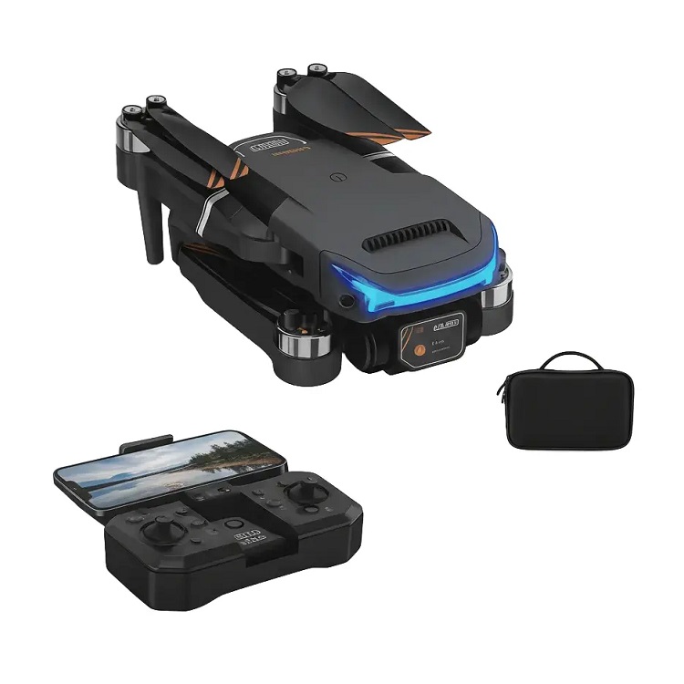 Drone W31HW Dobrável Com Câmera HD Preta - 1