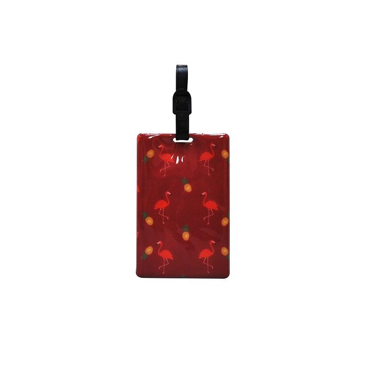 Identificador de Bagagem Yin’s Flamingo Vinho