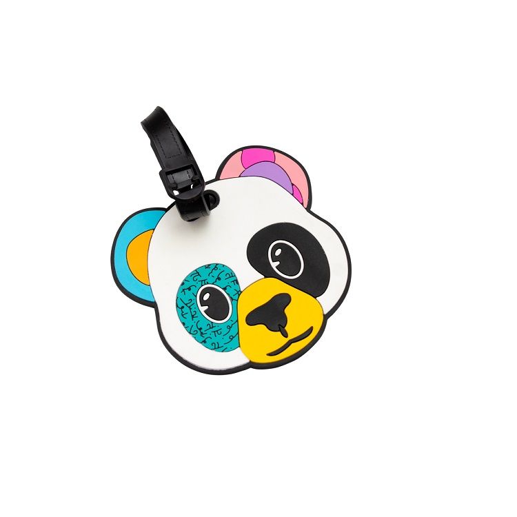 Identificador de Bagagem Yin’s Emoji By Britto Panda Preto - 1