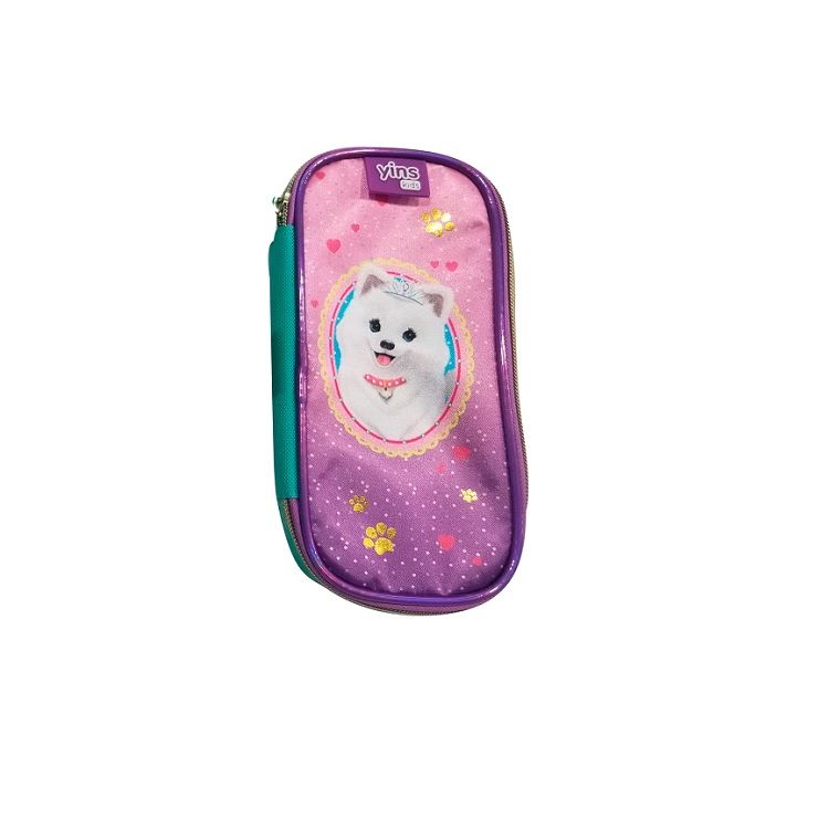 Estojo Pets Printed Verde Água