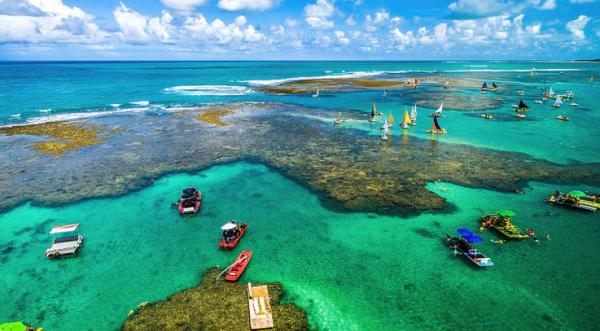 Enfim, o paraíso de Porto de Galinhas